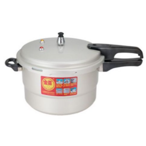 18CM 3L Aluminum Pressure Cooker With Steamer - Silver Medium EACH