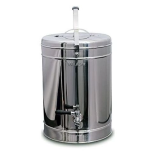 25L Expresso Stainless Steel Hot & Cold Pot Tea Urn / Kettle Flask Can- Silver Medium EACH