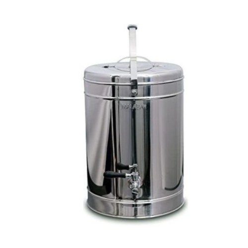 35L Expresso Stainless Steel Hot & Cold Pot Tea Urn / Kettle Flask Can- Silver Medium EACH