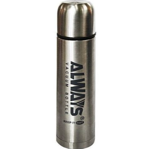 1000 ml Stainless Steel Thermo Flask - Silver Medium Each