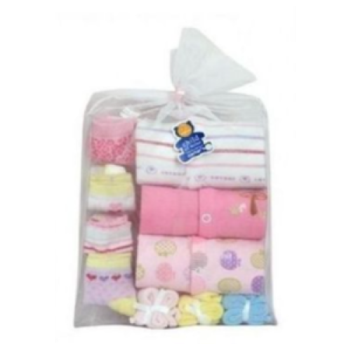 10 In 1 Pack Of Baby 3 Overalls + 3 Wash Towels + 4 Pairs Of Socks - Multicolor SMALL Each