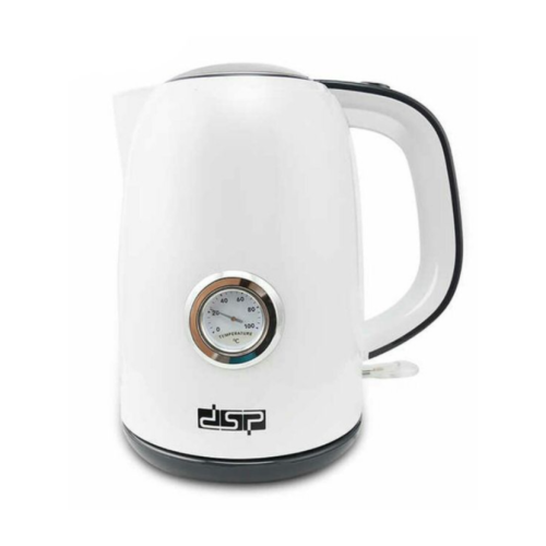 1.7 Litre Portable Hot Water Boiling Electric Kettle- White. Medium Each