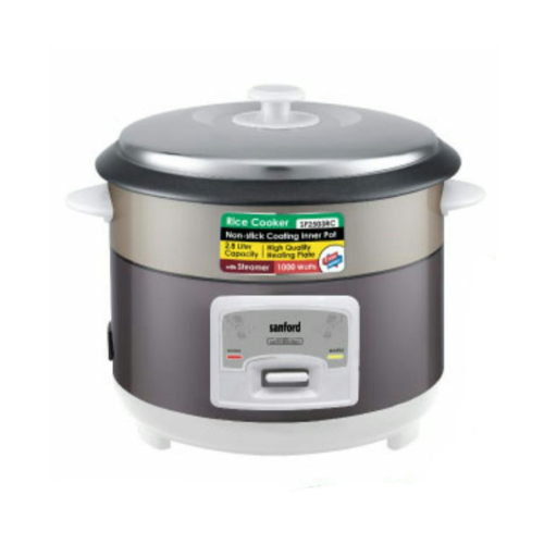 2. 8Litre Rice Cooker Steamer Pot- Multi-colour . Medium Each