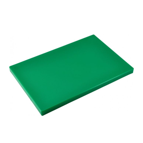 30*45 Cm Plastic Commercial Heavy Duty Cutting Chopping Board- Green. Medium Each