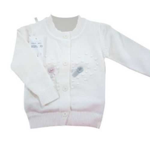Baby Sweater -White SMALL EACH
