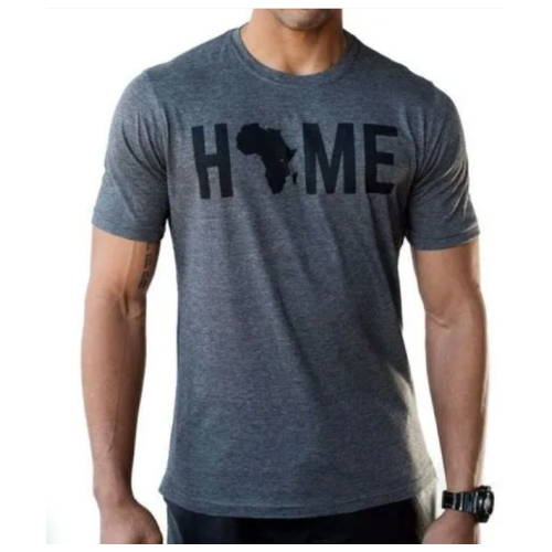 Africa Home Men T Shirt Grey L, M, S, XL, XXL Each
