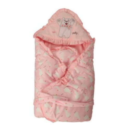 Baby Shawl Receiver  - Pink Pattern May Vary SMALL each