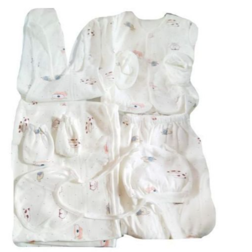 11 Pieces Baby Clothing Set - Multicolored SMALL EACH