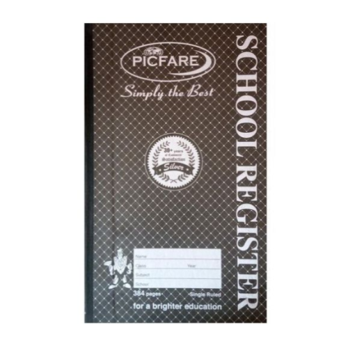 2 Quire picfare Counter Books, 192 Pages , Black,White 2 Quire EACH