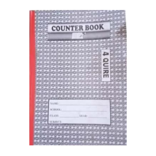 Counter Book 4 Quire EACH