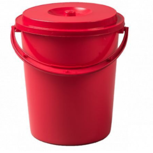  Plastic  Bucket - Red 10L EACH