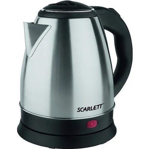 Automatic Scarlet Electric Kettle - Silver, Black 2L EACH