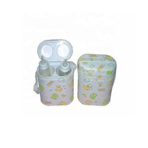Baby Bottle Warmer With 2 Feeding Bottles - Multicolor SMALL Each