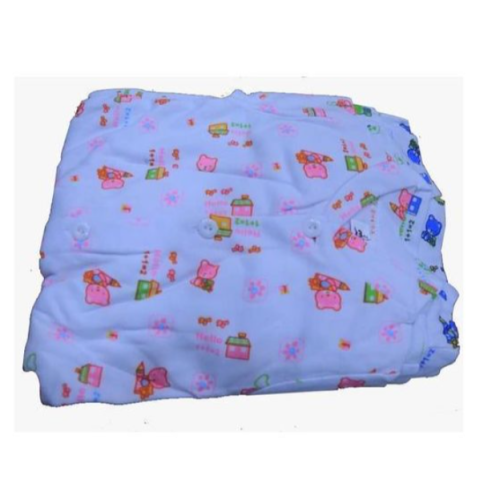 3 Pack Baby Overall - White Designed SMALL Each