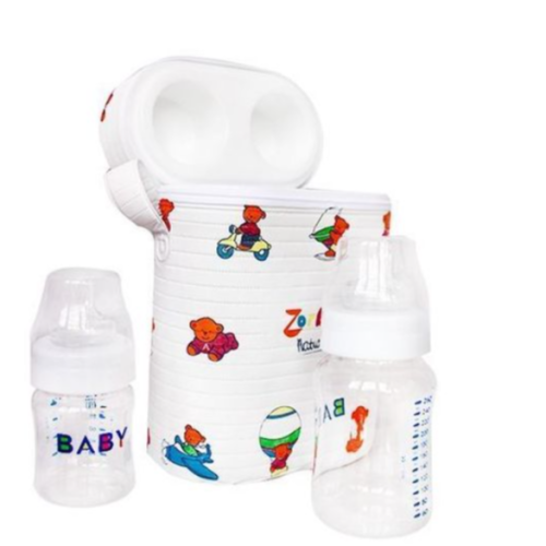 Bottle Warmer With A Pair Of Feeding Bottles SMALL Each