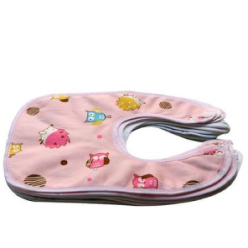 10 Pack Baby Bibs, Waterproof, Washable, - Mult-Colour SMALL each