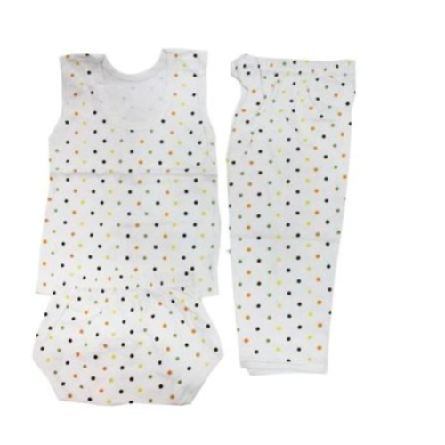 5pc Baby Wear - White SMALL Each