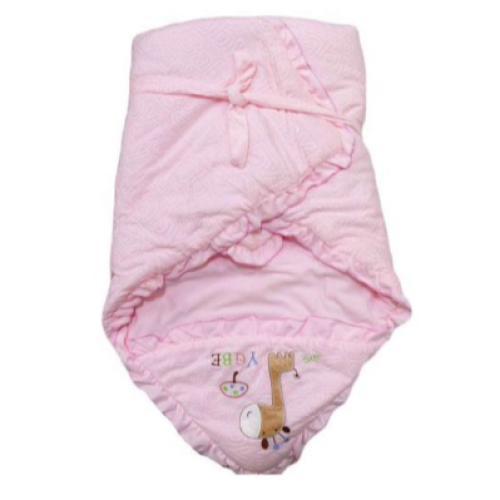 Baby Shawl Receiver - Pink Multiple Designs SMALL EACH